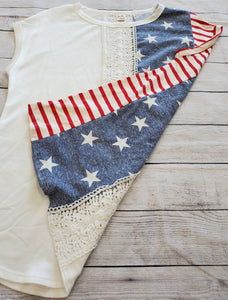 USA Lace Top